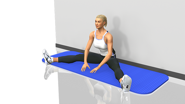 Hip Adductor Stretch With Strap